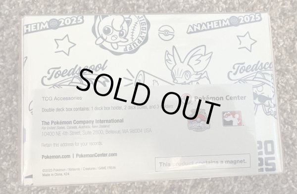 画像2: WCS2025　アナハイム　レターマン　ピカチュウ　ダブルデッキケース (2)