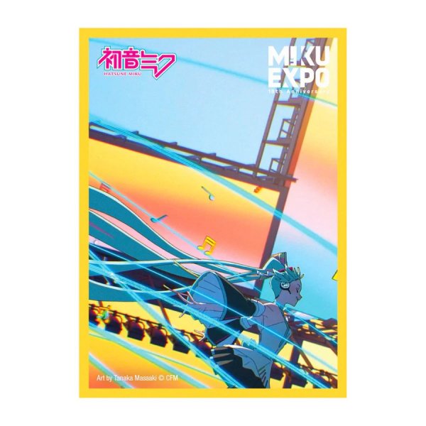画像1: デッキシールド Hatsune Miku MIKU EXPO 10th Anniversary Stream (100枚入り) (1)