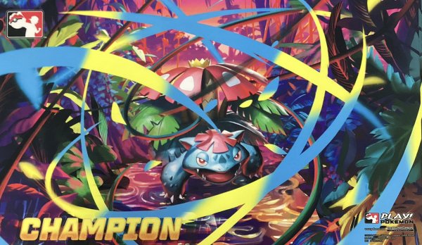 画像1: メガフシギバナ チャンピオン プレイマット (1)