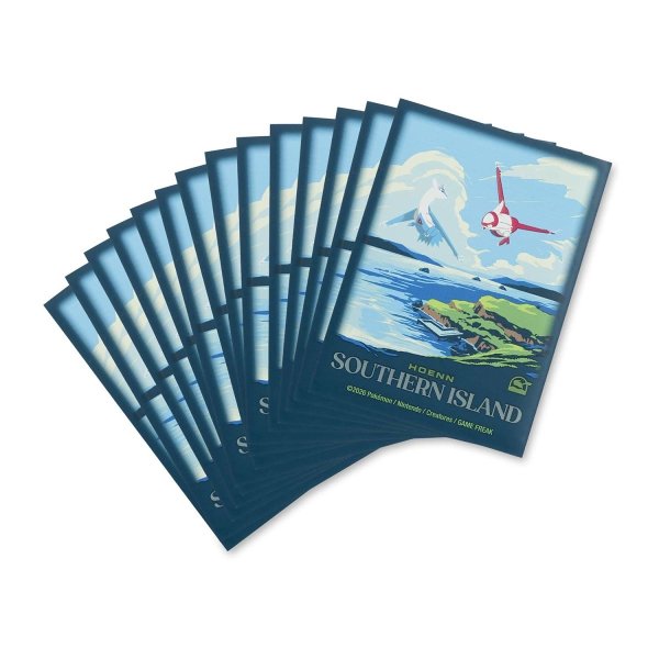 画像1: デッキシールド Hoenn Explore(ホウエン地方)(65枚入り) (1)