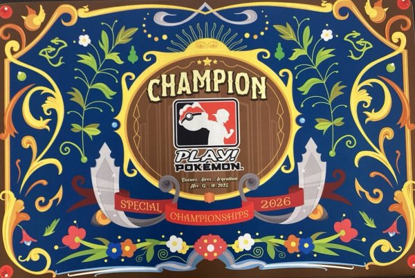 画像1: SPECIAL CHAMPIONSHIPS 2026 Buenos Aires CHAMPION プレイマット (1)
