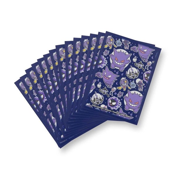 画像1: デッキシールド Ghostly Gathering(ゴーストポケモン集合)(65枚入り) (1)