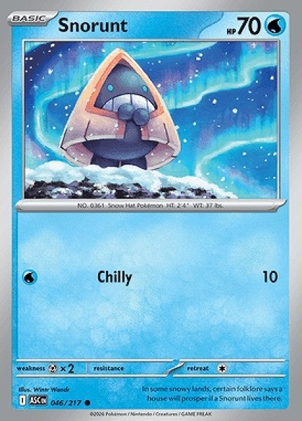 画像1: [ASC]Snorunt(ユキワラシ)[046/217] (1)