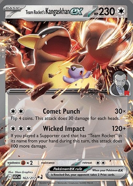 画像1: Team Rocket's Kangaskhan ex(ロケット団のガルーラ)[162/217] (1)