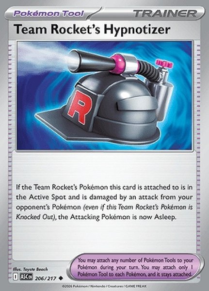 画像1: Team Rocket's Hypnotizer(ロケット団のさいみん装置)[206/217] (1)