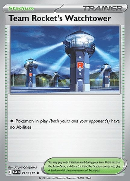 画像1: [ASC]Team Rocket's Watchtower(ロケット団の監視塔)[210/217] (1)