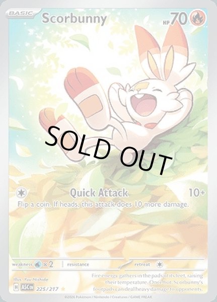 画像1: Scorbunny(ヒバニー)[225/217] (1)