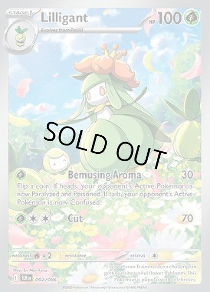 画像1: Lilligant(ドレディア)[092/086] (1)