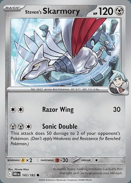 画像1: [DRI]Steven's Skarmory(ダイゴのエアームド)[142/182] (1)