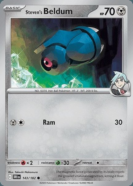 画像1: [DRI]Steven's Beldum(ダイゴのダンバル)[143/182] (1)