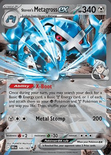 画像1: Steven's Metagross ex(ダイゴのメタグロス)[145/182] (1)