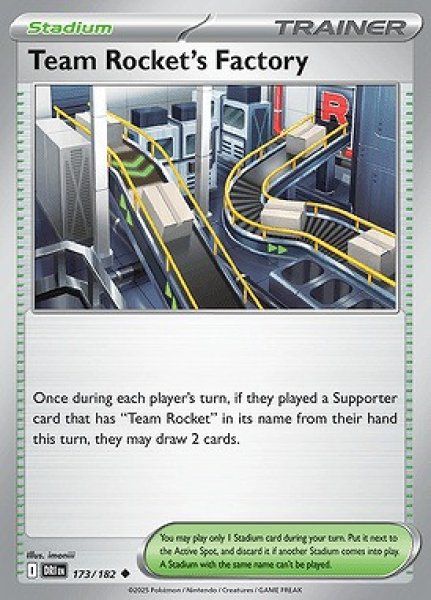 画像1: Team Rocket's Factory(ロケット団のファクトリー)[173/182] (1)