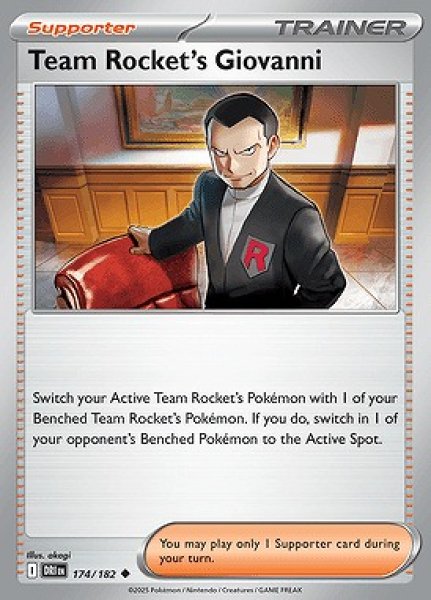 画像1: [DRI]Team Rocket's Giovanni(ロケット団のサカキ)[174/182] (1)