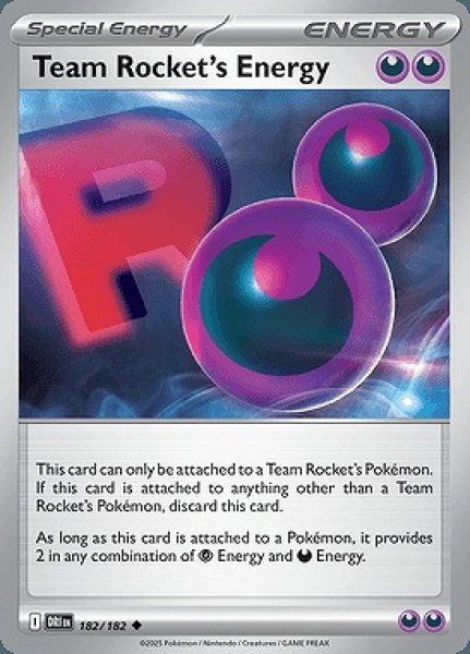 画像1: Team Rocket's Energy(ロケット団のエネルギー)[182/182] (1)