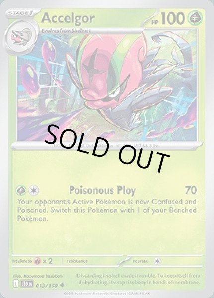 画像1: Accelgor(アギルダー)[013/159] (1)