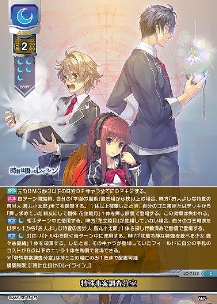 画像1: 特殊事案調査分室(C)LO-7113 (1)