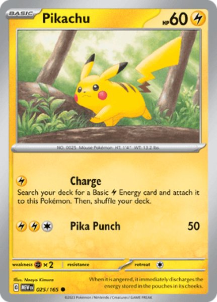 画像1: Pikachu(ピカチュウ)[025/165] (1)