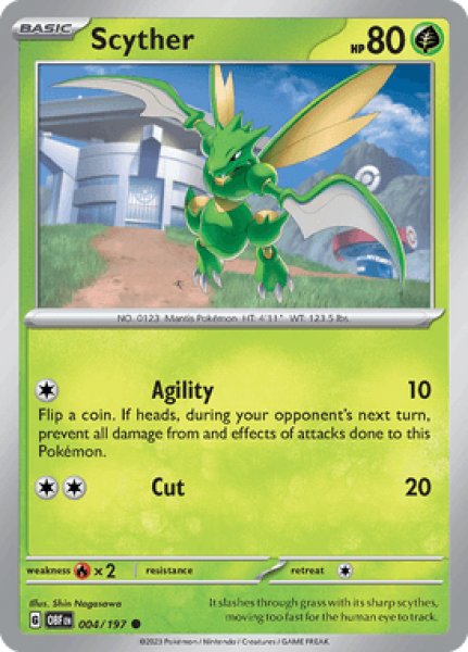 画像1: Scyther(ストライク)[004/197] (1)