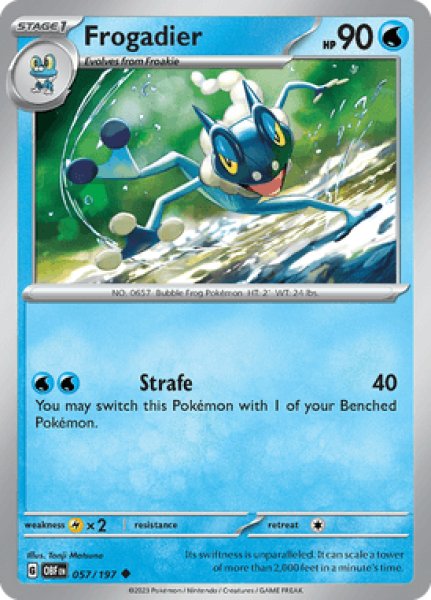画像1: Frogadier(ゲコガシラ)[057/197] (1)