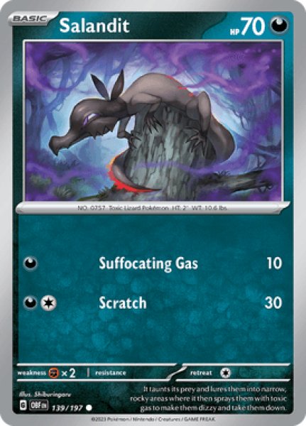 画像1: Salandit(ヤトウモリ)[139/197] (1)