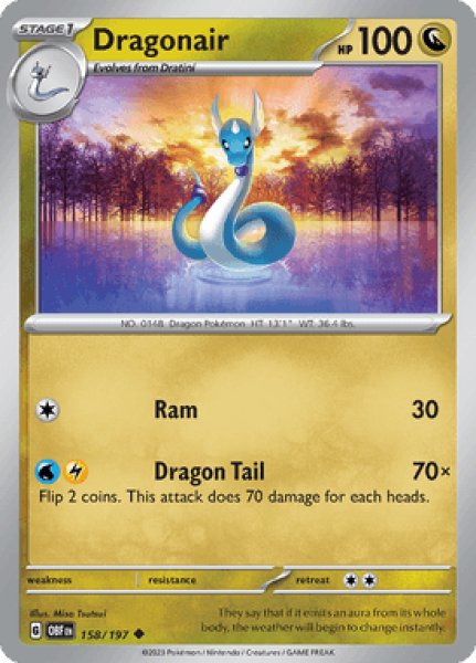 画像1: Dragonair(ハクリュー)[158/197] (1)