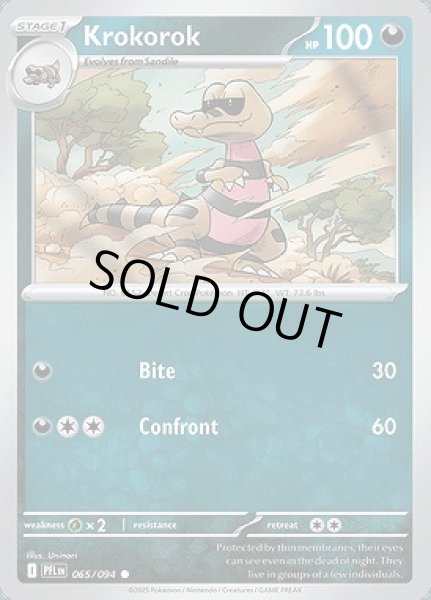 画像1: Krokorok(ワルビル)[065/094] (1)