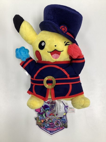 画像1: WCS2022　ロンドン　ピカチュウ　ぬいぐるみ (1)