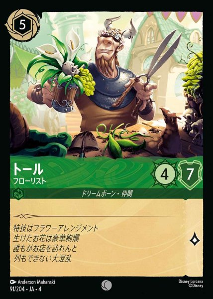 画像1: トール フローリスト(91/204-4) 【C】 (1)