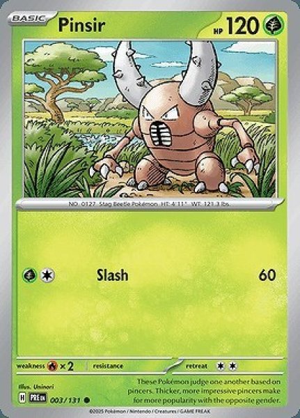 画像1: [PRE]Pinsir(カイロス)[003/131] (1)