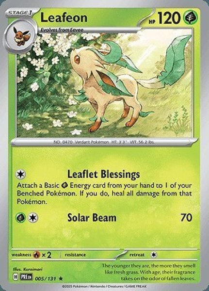 画像1: Leafeon(リーフィア)[005/131] (1)