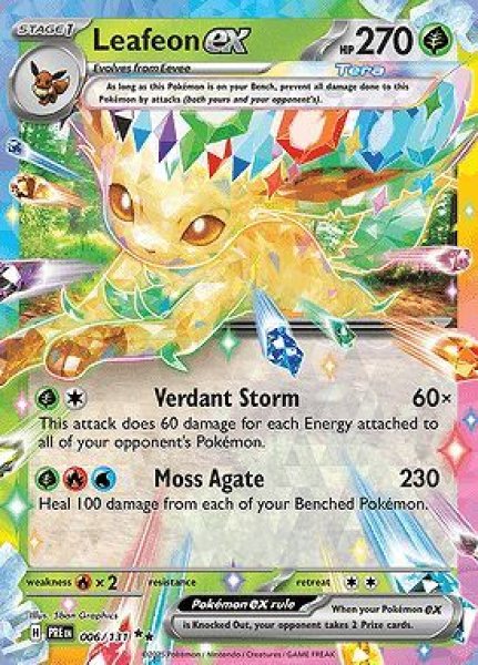 画像1: [PRE]Leafeon ex(リーフィア)[006/131] (1)