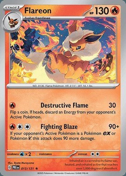 画像1: Flareon(ブースター)[013/131] (1)