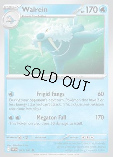 画像1: Walrein(トドゼルガ)[045/191] (1)