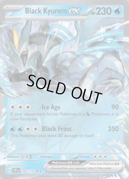 画像1: Black Kyurem ex(ブラックキュレム)[048/191] (1)