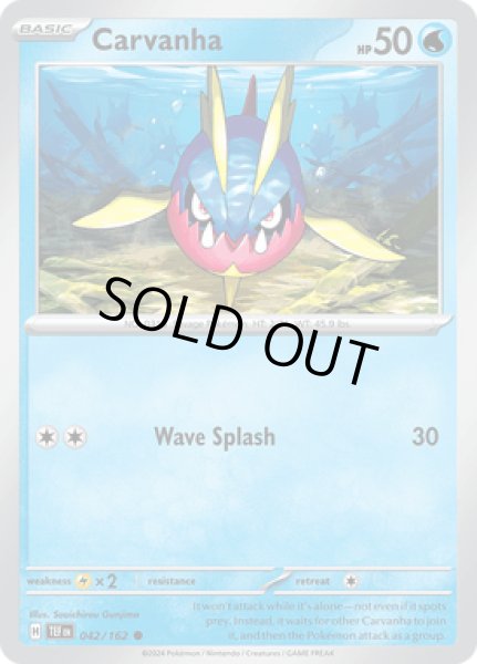 画像1: Carvanha(キバニア)[042/162] (1)